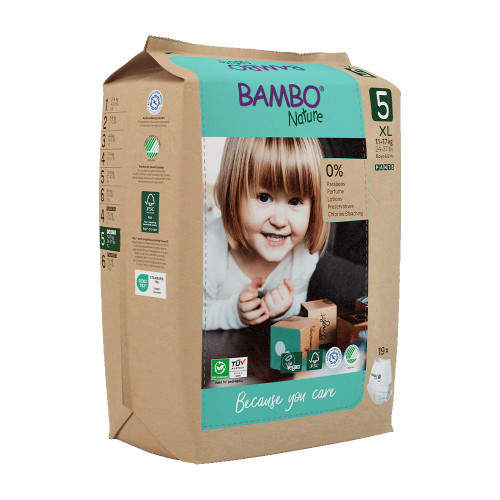 Bambo Nature Eco Training Pants Size 5 – 19 Pack