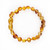 Polished Baroque Baltic Amber - Honey
