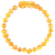 Children’s genuine baroque Baltic amber healing anklet or bracelet