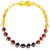 Children’s genuine rainbow baroque Baltic amber healing anklet or bracelet