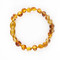Polished Baroque Baltic Amber - Honey