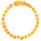 Polished Baroque Baltic Amber - Honey
