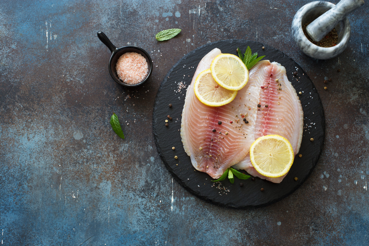Baked Tilapia Con' Olio Oils & Vinegars