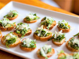 New Recipe-Caesar Salad Crostini