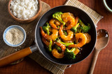 New Recipe-Shrimp & Broccoli Stir Fry