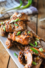 Balsamic Glazed Wings