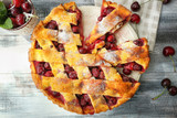 Balsamic Cherry Pie