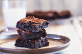 Blood Orange Olive Oil Brownie