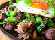 Steak and Egg Rice Bowl