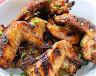 Spicy Rum Chicken Wings