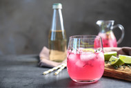 Raspberry White Balsamic Mojito