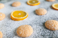 Blood Orange Olive Oil Cookies