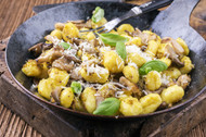 Crispy Gnocchi with Mushrooms