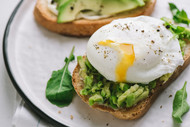 Avocado Toast with Poached Egg