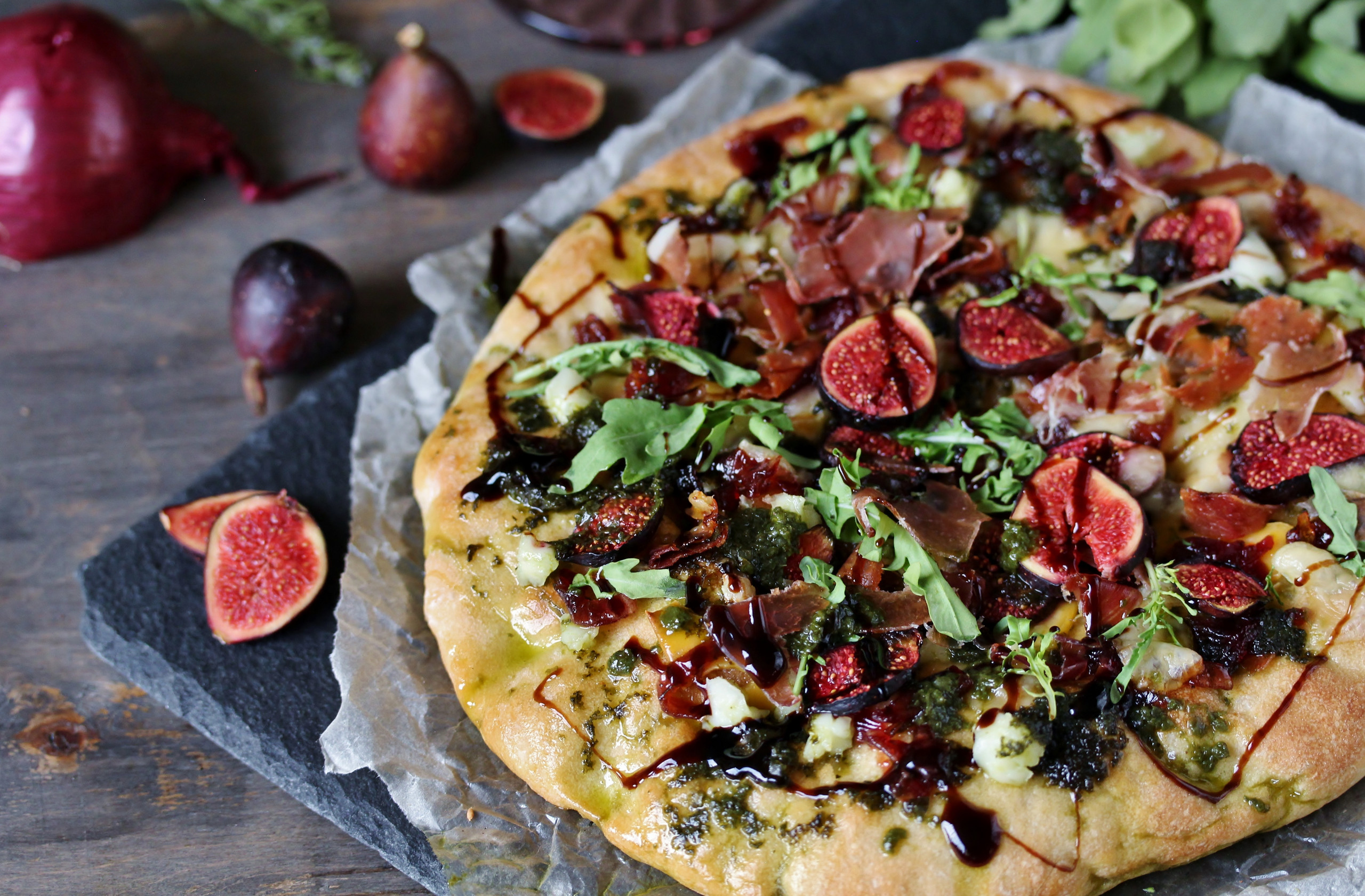 Fig & Prosciutto Pizza Con' Olio Oils & Vinegars