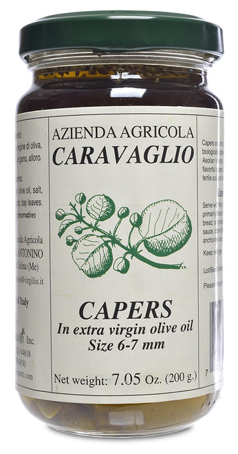 Caravaglio Capers in Olive Oil