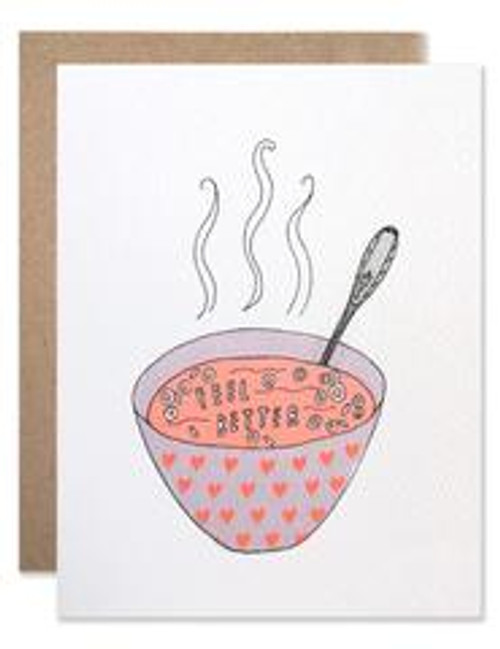 Feel Better Soup Card