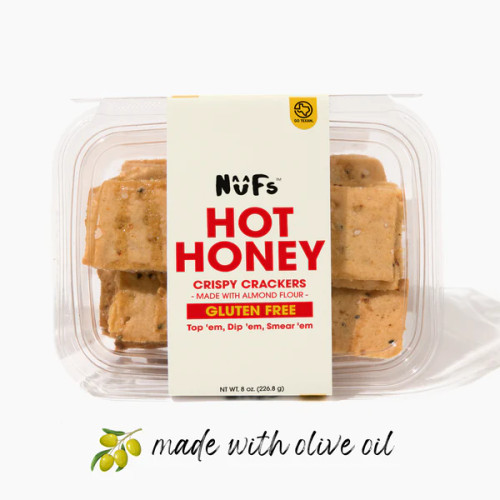 Nuf's Hot Honey Gluten Free Crackers