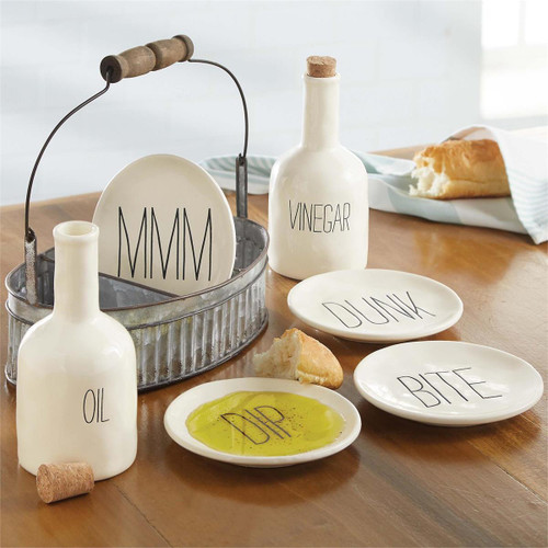 Oil & Vinegar App Tray Set