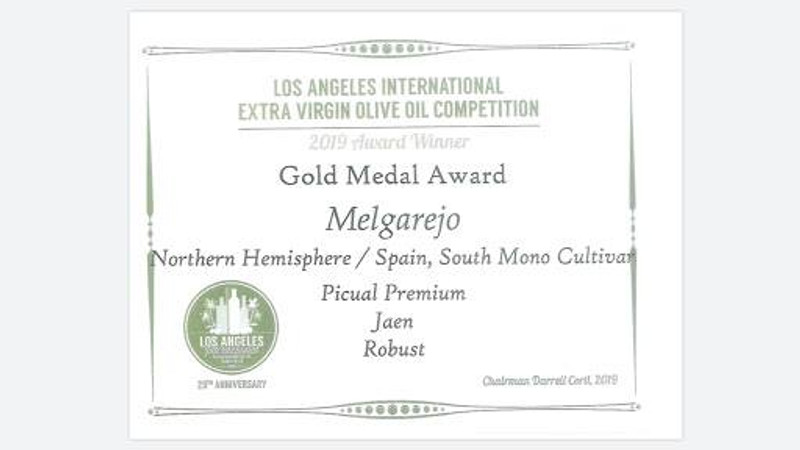 Award Winning Oils at Con' Olio-LA International Olive Oil Competition