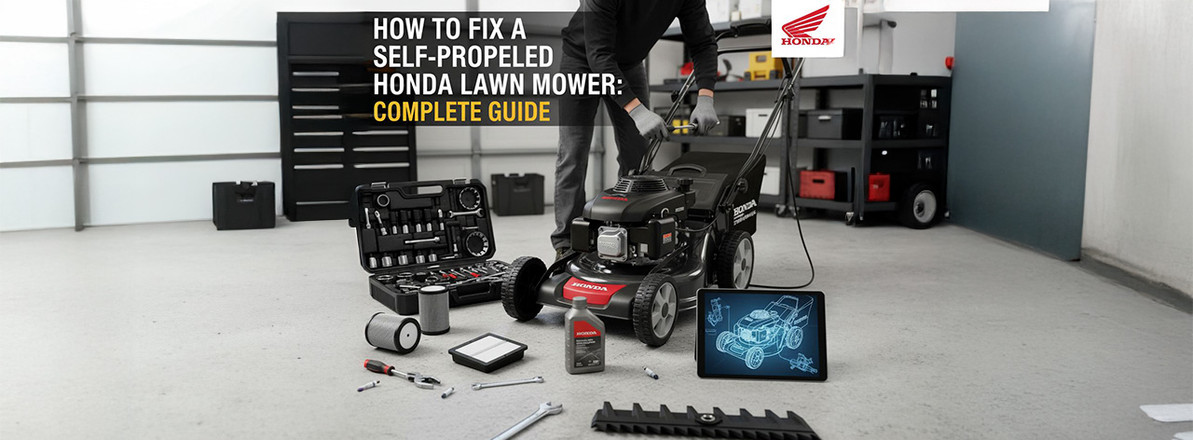 How to Fix a Self-Propelled Honda Lawn Mower: Complete Guide