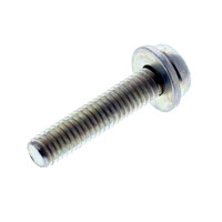 93891-06028-00 - Screw-Washer (6X28) - Honda Genuine OEM Part