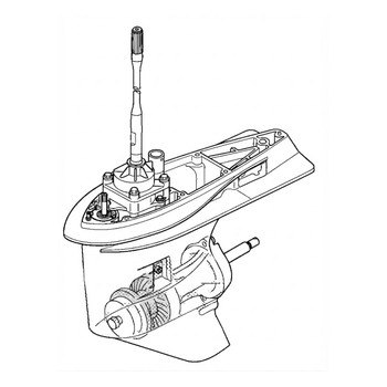 41100ZVL800ZB Case Gear Nhb14M Honda Genuine OEM Part
