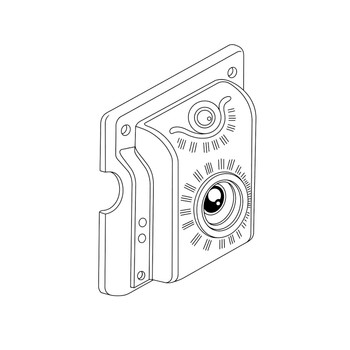 729980051 Cover L Honda Genuine OEM Part
