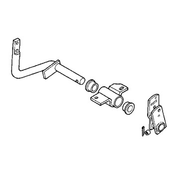 46501-758-000 - Arm Brake Pedal - Honda Original Part