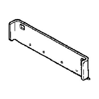 76135-VB5-801 - Plate Rear Scroll - Honda Original Part ** SUPERSEDED TO 76135-VB5-L50  **