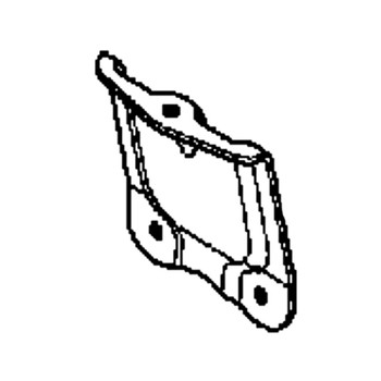 61159-V45-A00 - Bracket B Motor Cover - Honda Genuine OEM Part