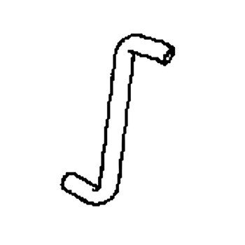 15721-Z43-A40 - Tube A Breather - Honda Genuine OEM Part