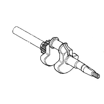 13310-ZG0-U00 - Crankshaft - Honda Genuine OEM Part