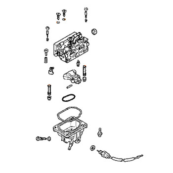 16100-ZN2-801 - Carburetor (Bk02A A) - Honda Genuine OEM Part