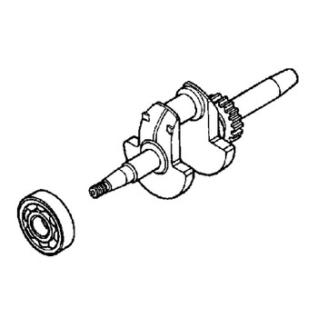 13310-ZC0-010 - Crankshaft - Honda Genuine OEM Part
