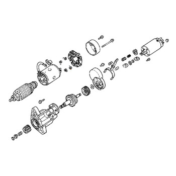 31210ZG5003 Motor Assembly Starter Honda Genuine OEM Part - NO LONGER AVAILABLE