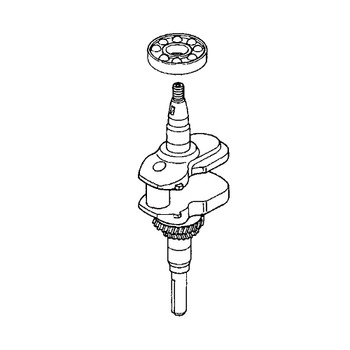 13310-ZF5-L11 - Crankshaft - Honda Genuine OEM Part