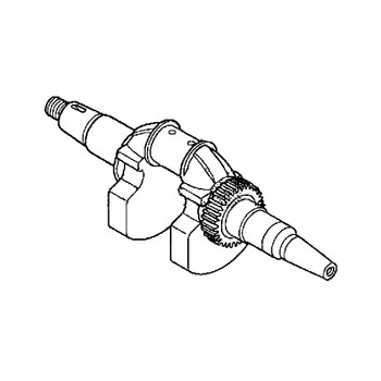 13310-ZJ1-890 - Crankshaft (L=160) - Honda Genuine OEM Part
