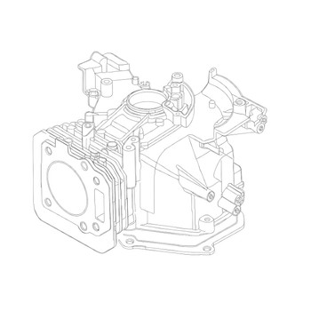 12000Z1V405 Cylinder Assembly Honda Genuine OEM Part
