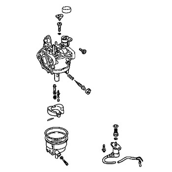 16100-ZH9-V13 - Carburetor (Be21E C) - Honda Genuine OEM Part