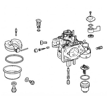16110Z1CH21 Carburetor Set Honda Genuine OEM Part