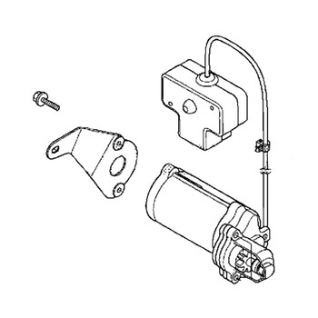31200-Z1A-H11 - Starter Motor Assembly - Honda Genuine OEM Part