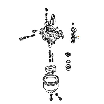 16100-Z5K-781 Carburetor Assembly - Honda Genuine OEM Part