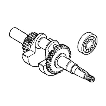13310-Z4M-871 - Crankshaft - Honda Genuine OEM Part