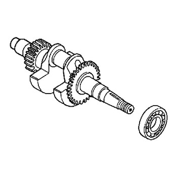 13310-ZL0-D32 - Crankshaft - Honda Genuine OEM Part
