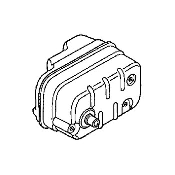 18310-Z0G-620 - Muffler - Honda Genuine OEM Part 18310-Z0G-620 - Muffler - Honda Genuine OEM Part