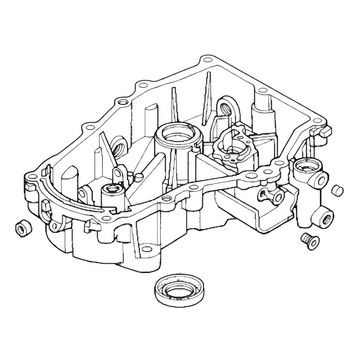 11300ZJ4000 Pan Assembly Oil Honda Genuine OEM Part