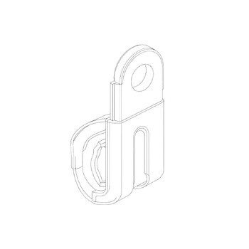 91405689000 Clip Wire Harness Honda Genuine OEM Part