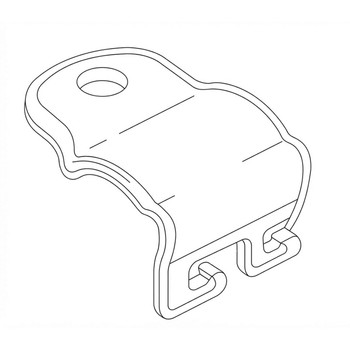 17239888690 Bracket B Air Cleaner Honda Genuine OEM Part