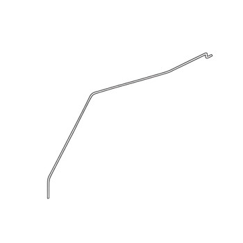 16593-ZV1-000 - Rod Throttle - Honda Genuine OEM Part